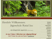 Tablet Screenshot of jaegerschule-rottal-inn.de
